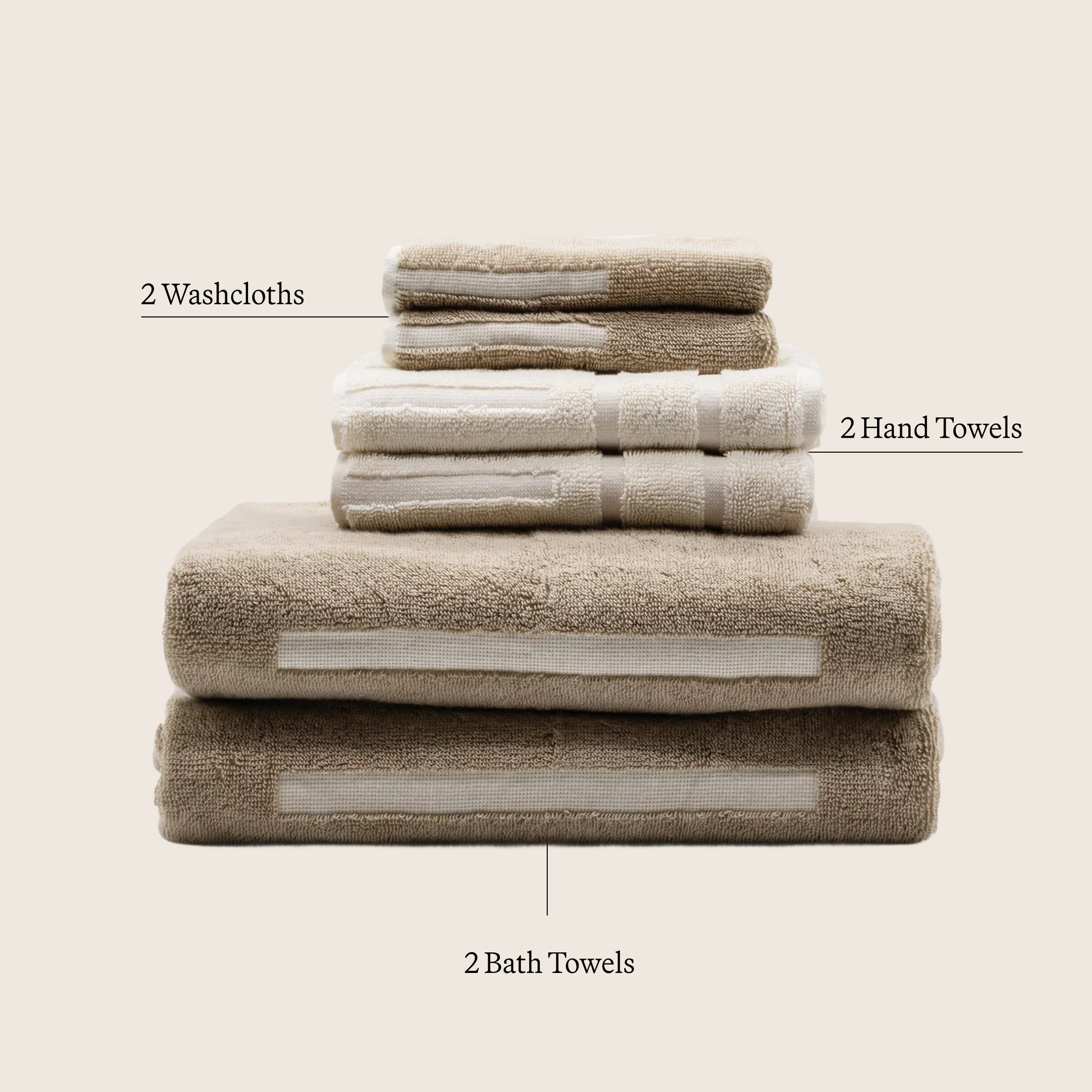 Sorrel Towels Italic