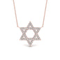 Star Of David Delicate Diamond Pendant Fascinating Diamonds