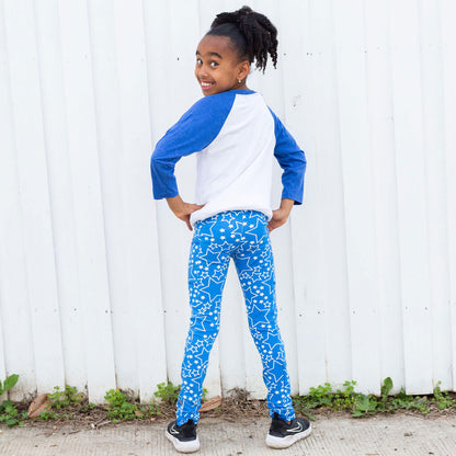 Star-Spangled Leggings with Pockets Princess Awesome & Boy Wonder
