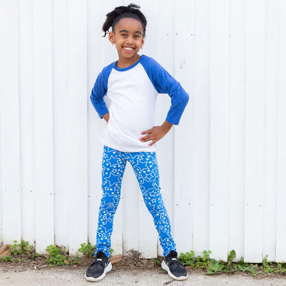 Star-Spangled Leggings with Pockets Princess Awesome & Boy Wonder
