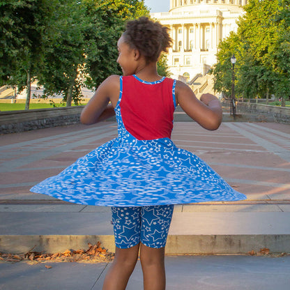 Star-Spangled Shorts with Pockets Princess Awesome & Boy Wonder