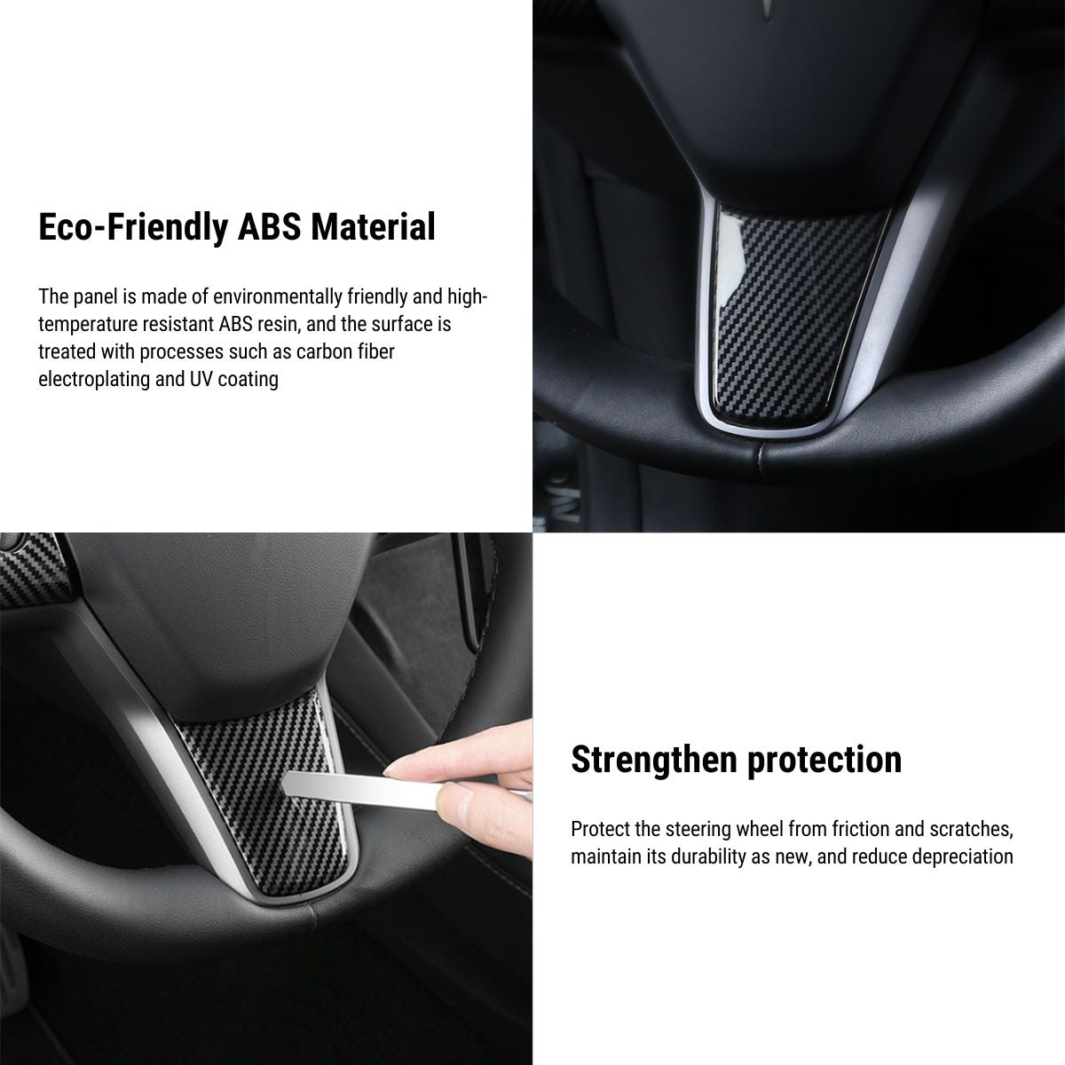 Steering Wheel Cover for Tesla Model 3 & Model Y 2017-2025.03 Tesery Official Store