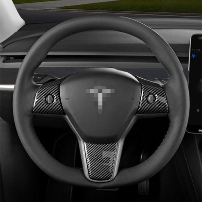 Steering Wheel Cover for Tesla Model 3 & Model Y 2017-2025.03 Tesery Official Store