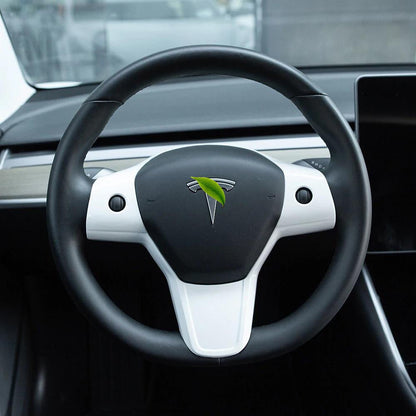 Steering wheel patch for Tesla Model 3 2021-2023.10 & Model Y 2020-2025.03 Tesery Official Store