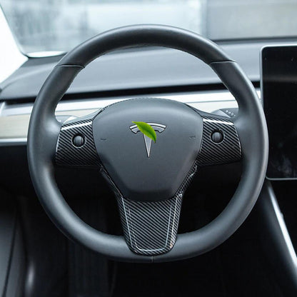 Steering wheel patch for Tesla Model 3 2021-2023.10 & Model Y 2020-2025.03 Tesery Official Store