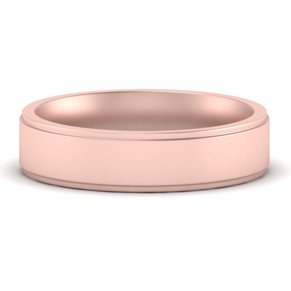 Steps Edge Comfort Fit Mens Band Fascinating Diamonds