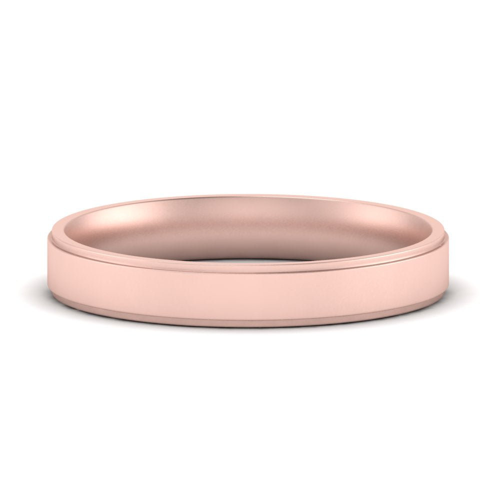 Steps Edge Comfort Fit Mens Band Fascinating Diamonds