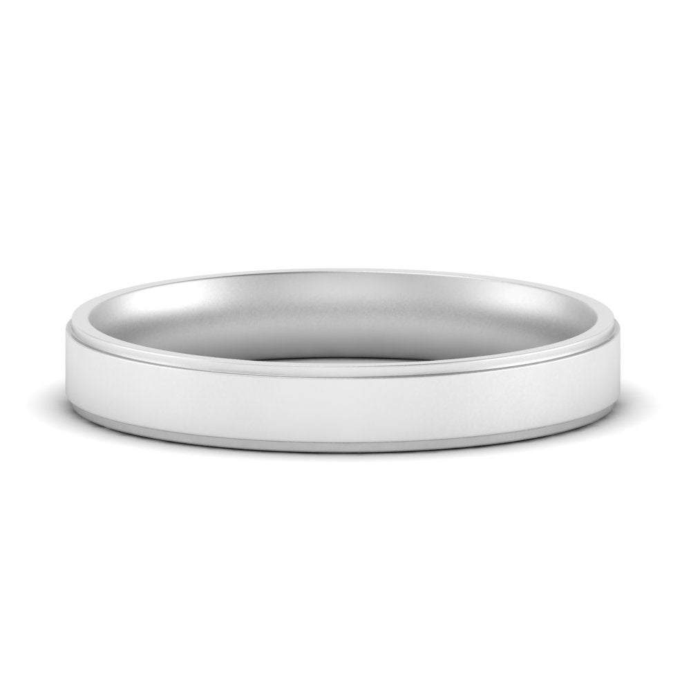 Steps Edge Comfort Fit Mens Band Fascinating Diamonds