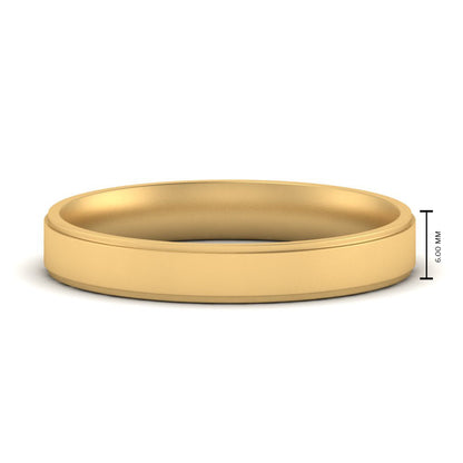 Steps Edge Comfort Fit Mens Band Fascinating Diamonds