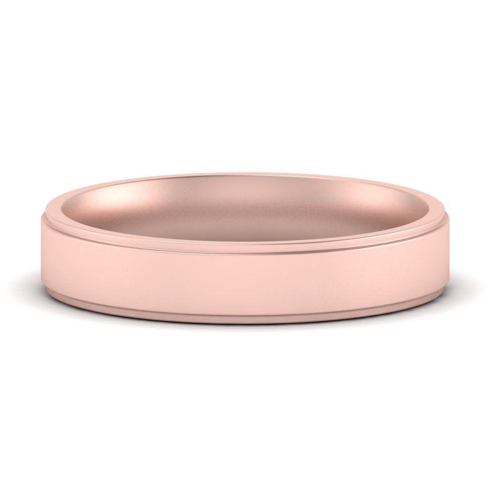 Steps Edge Comfort Fit Mens Band Fascinating Diamonds