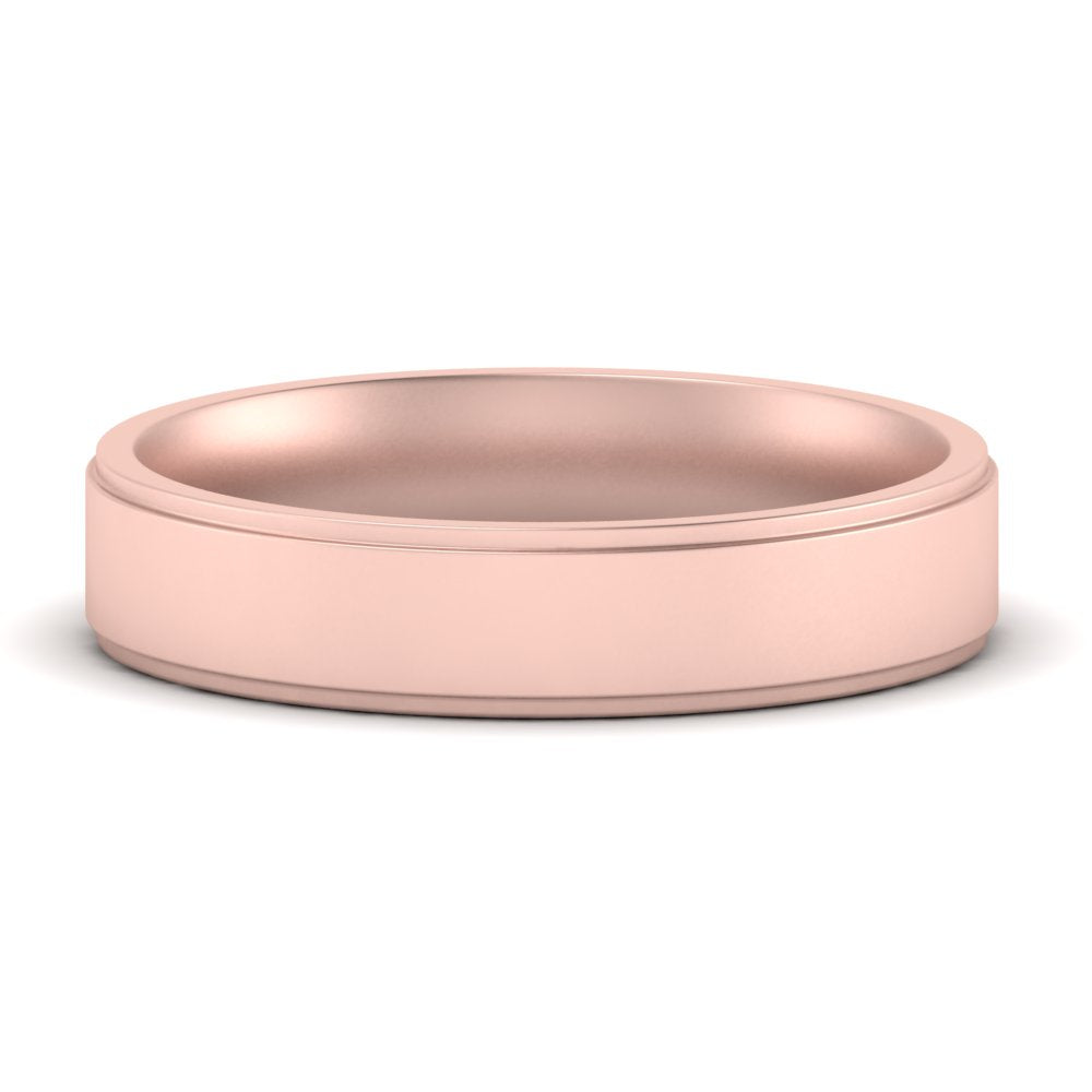 Steps Edge Comfort Fit Mens Band Fascinating Diamonds