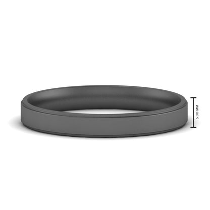 Steps Edge Comfort Fit Mens Band Fascinating Diamonds