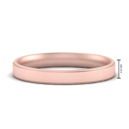 Steps Edge Comfort Fit Mens Band Fascinating Diamonds