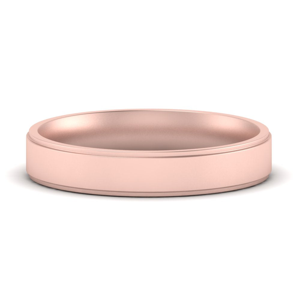 Steps Edge Comfort Fit Mens Band Fascinating Diamonds