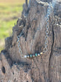 Sterling Silver Beads with Turquoise Rondelle Bracelet Wild Junkie