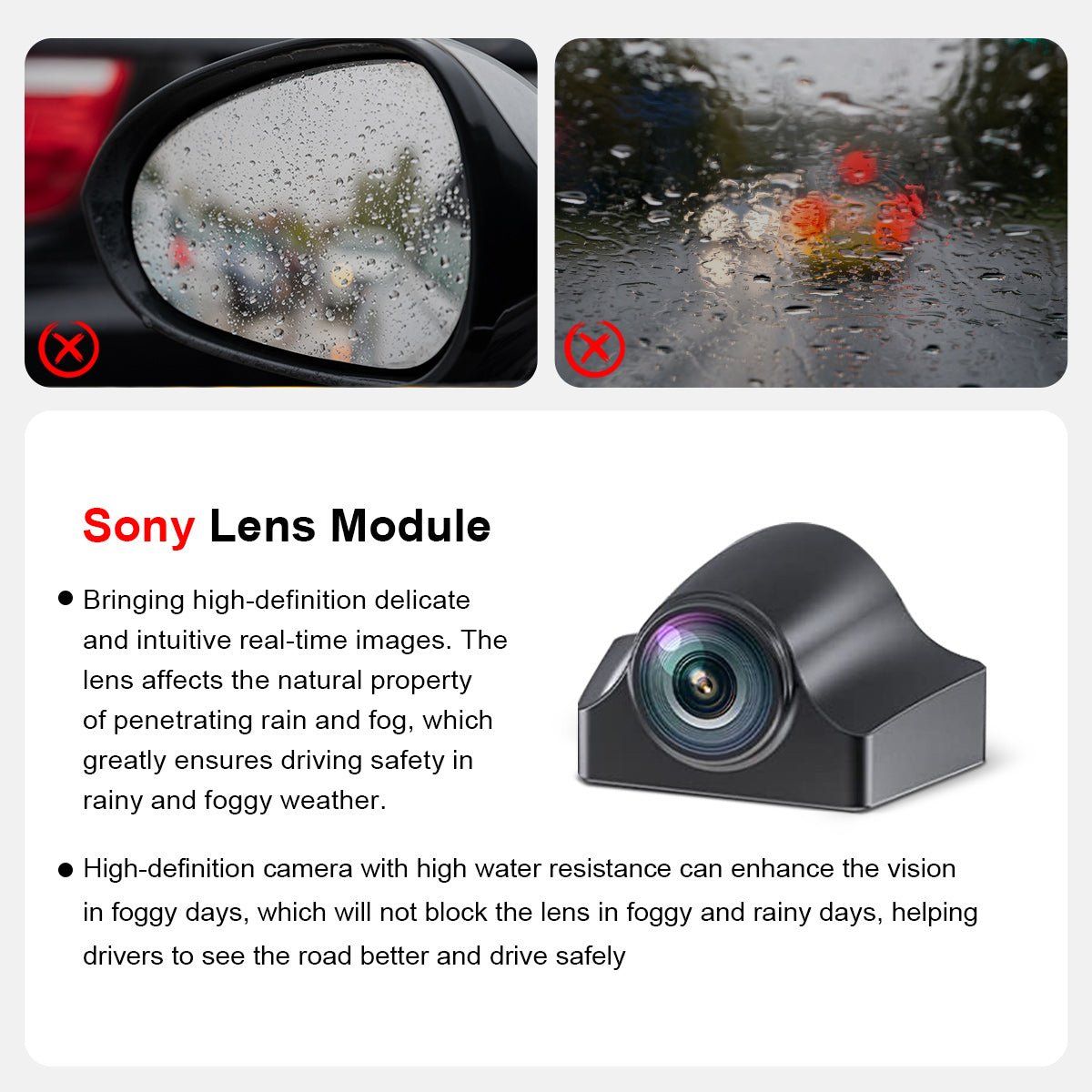 8.9″ Streaming Rear View Mirror Camera for Model 3/Y | TESERY Tesery Official Store