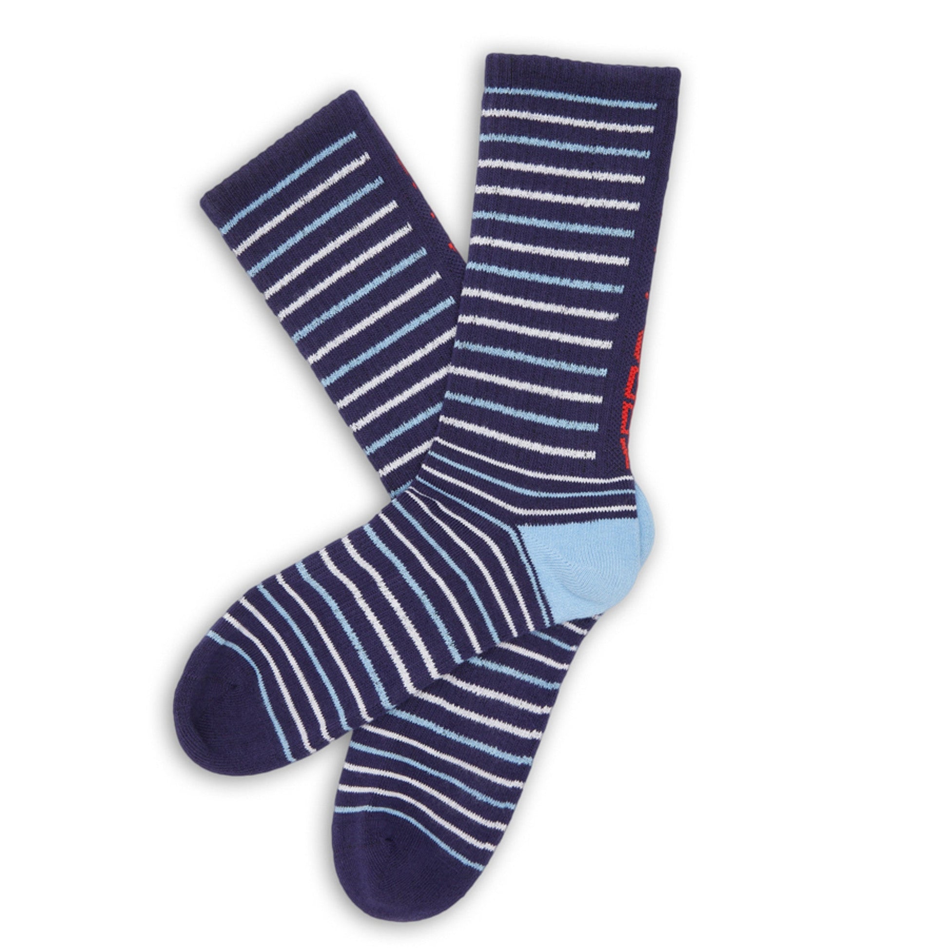 Stripe Hotty Toddy Casual Crew Socks DeadSoxy