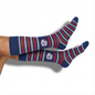 Stripe Sip Dress Socks DeadSoxy