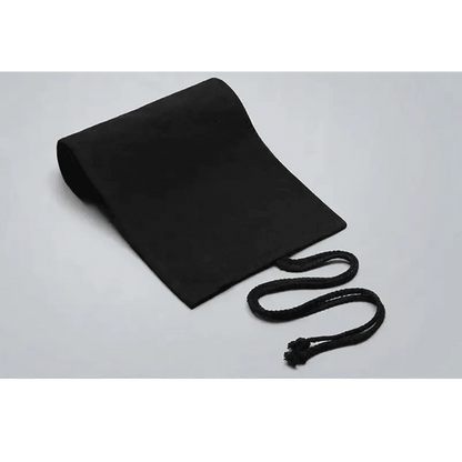 Students Roll Design Black Color Pencil Retro Canvas Wrap Up Pencil Case High Quality Stationary Pouch Stevvex