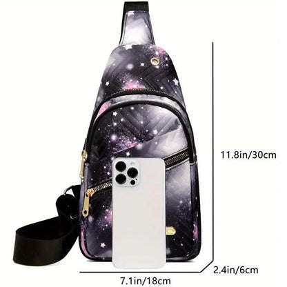 Stylish Chic Quilted Lightweight & Comfortable Crossbody Chest Bag
