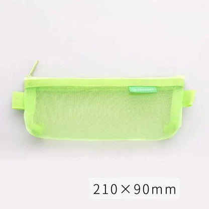 Stylish Transparent Office Pencil Case Simple Design Pen Bags Cute Storage Lightweight Pencil Bags For Student Stevvex