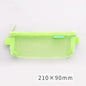 Stylish Transparent Office Pencil Case Simple Design Pen Bags Cute Storage Lightweight Pencil Bags For Student Stevvex