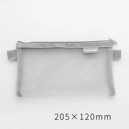 Stylish Transparent Office Pencil Case Simple Design Pen Bags Cute Storage Lightweight Pencil Bags For Student Stevvex