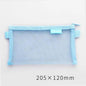 Stylish Transparent Office Pencil Case Simple Design Pen Bags Cute Storage Lightweight Pencil Bags For Student Stevvex