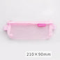 Stylish Transparent Office Pencil Case Simple Design Pen Bags Cute Storage Lightweight Pencil Bags For Student Stevvex