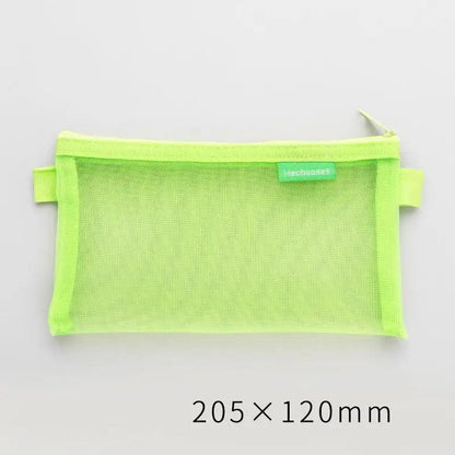 Stylish Transparent Office Pencil Case Simple Design Pen Bags Cute Storage Lightweight Pencil Bags For Student Stevvex