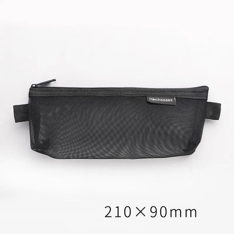 Stylish Transparent Office Pencil Case Simple Design Pen Bags Cute Storage Lightweight Pencil Bags For Student Stevvex
