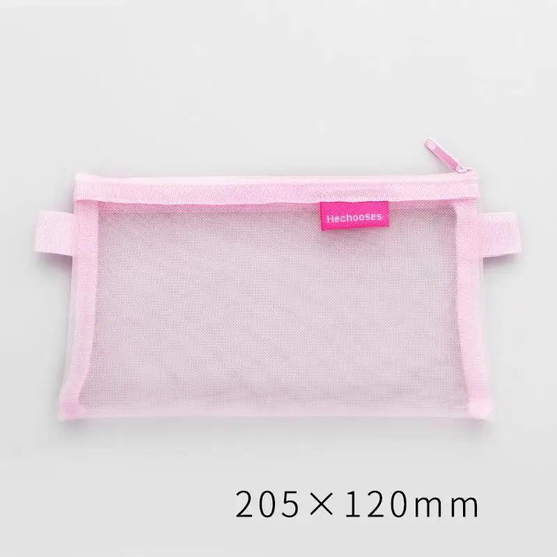 Stylish Transparent Office Pencil Case Simple Design Pen Bags Cute Storage Lightweight Pencil Bags For Student Stevvex