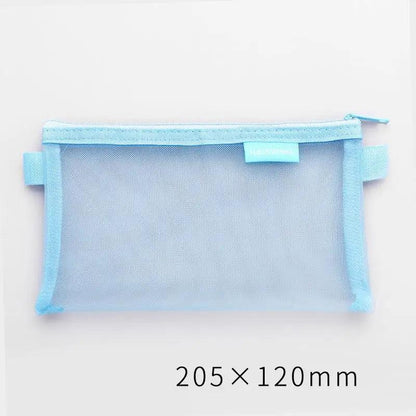 Stylish Transparent Office Pencil Case Simple Design Pen Bags Cute Storage Lightweight Pencil Bags For Student Stevvex