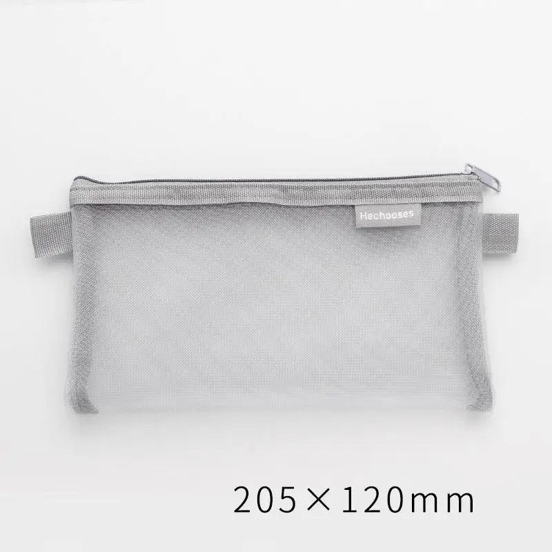 Stylish Transparent Office Pencil Case Simple Design Pen Bags Cute Storage Lightweight Pencil Bags For Student Stevvex