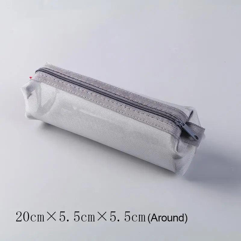 Stylish Transparent Office Pencil Case Simple Design Pen Bags Cute Storage Lightweight Pencil Bags For Student Stevvex