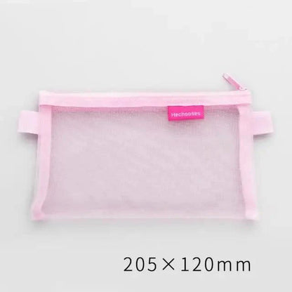 Stylish Transparent Office Pencil Case Simple Design Pen Bags Cute Storage Lightweight Pencil Bags For Student Stevvex