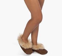 Suede and Fur Alpaca Slippers Purely Alpaca