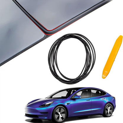 Sunroof Rubber Seal Wind Noise Reduction Kit for Model 3 | Easy Snap-In Tesery Official Store