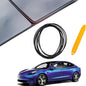 Sunroof Rubber Seal Wind Noise Reduction Kit for Model 3 | Easy Snap-In Tesery Official Store