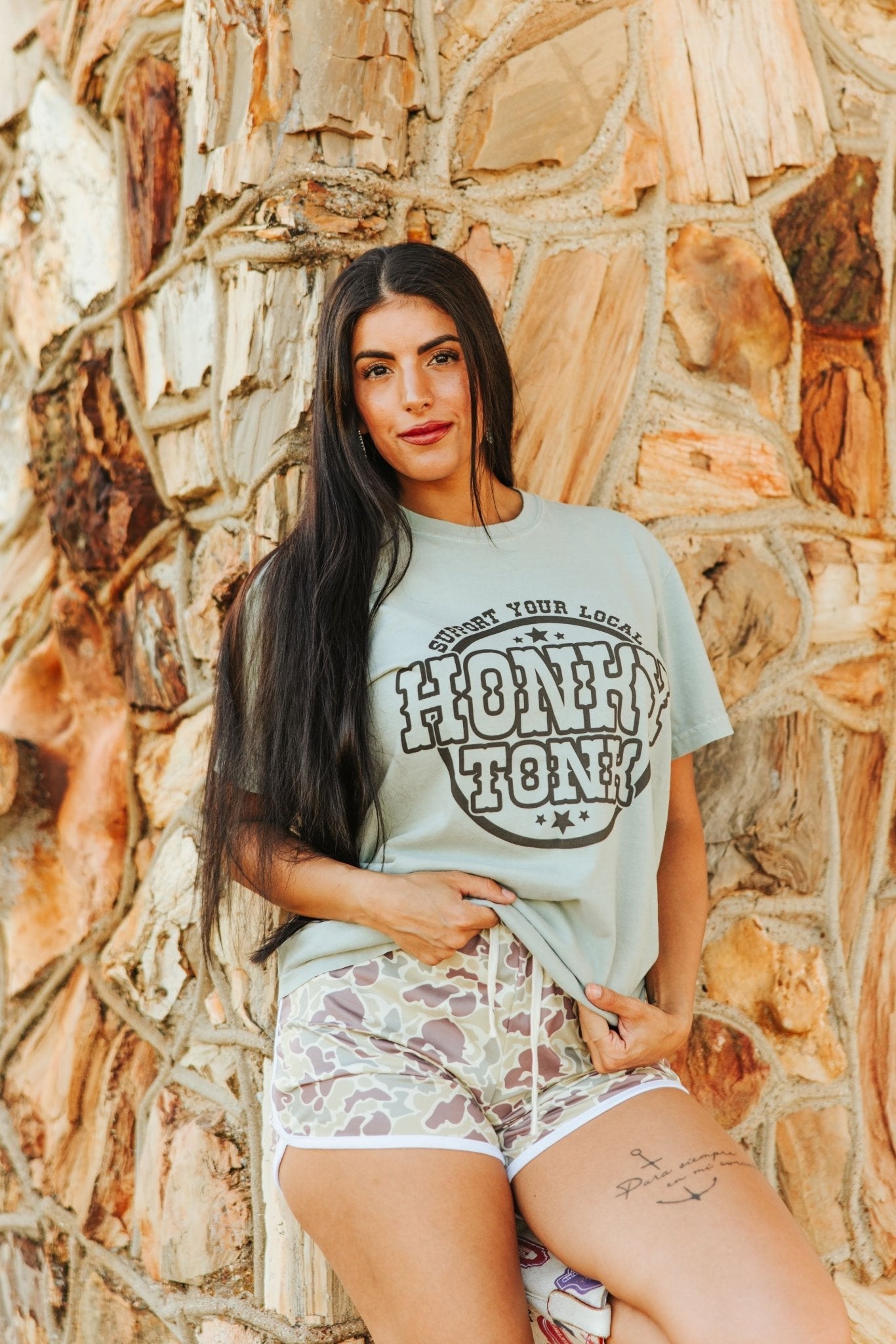 Support Local Honky Tonk Graphic Tee Wild Junkie