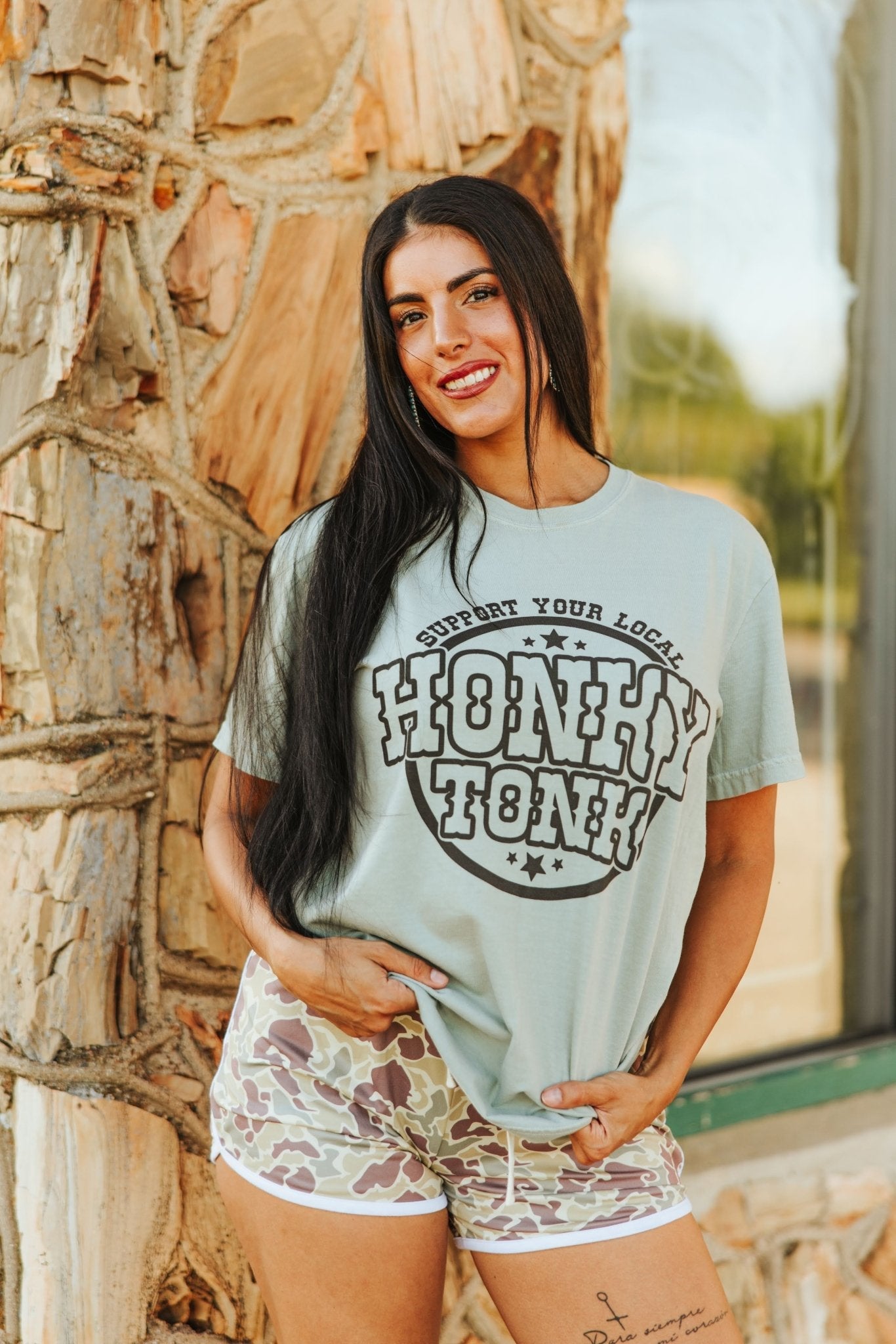Support Local Honky Tonk Graphic Tee Wild Junkie