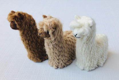 Suri Alpacadorable Hand Made Baby Alpaca Ornaments Purely Alpaca