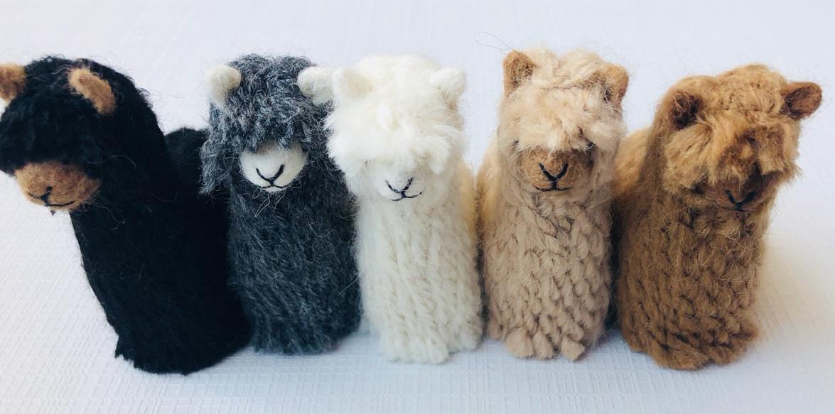 Suri Alpacadorable Hand Made Baby Alpaca Ornaments Purely Alpaca