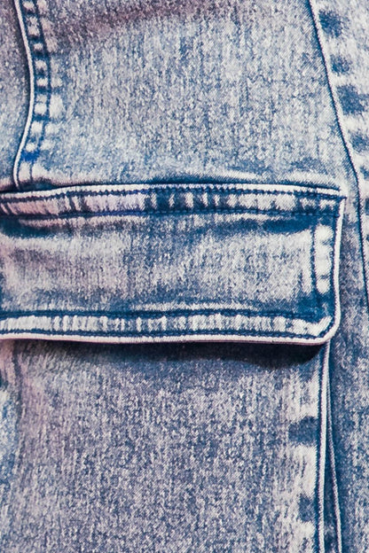 DREAMCATCHER WASHED DENIM SKIRT Flying Tomato