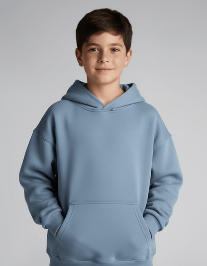 Dreamy Soft Charlie Play Solid Color - Bamboo Kids Pull Over Hoodie Sweatshirt Charlies Project Kids