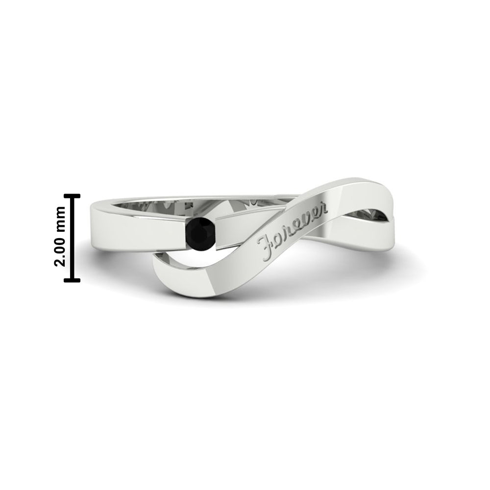 Swirl Love Mens Wedding Ring Fascinating Diamonds