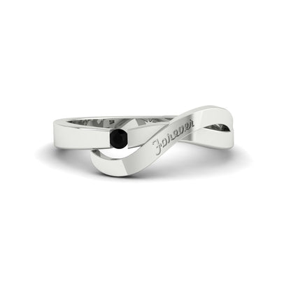 Swirl Love Mens Wedding Ring Fascinating Diamonds
