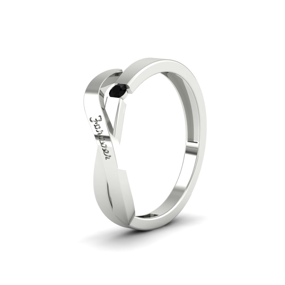 Swirl Love Mens Wedding Ring Fascinating Diamonds