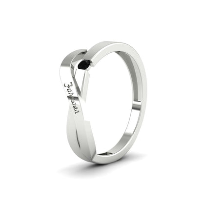 Swirl Love Mens Wedding Ring Fascinating Diamonds