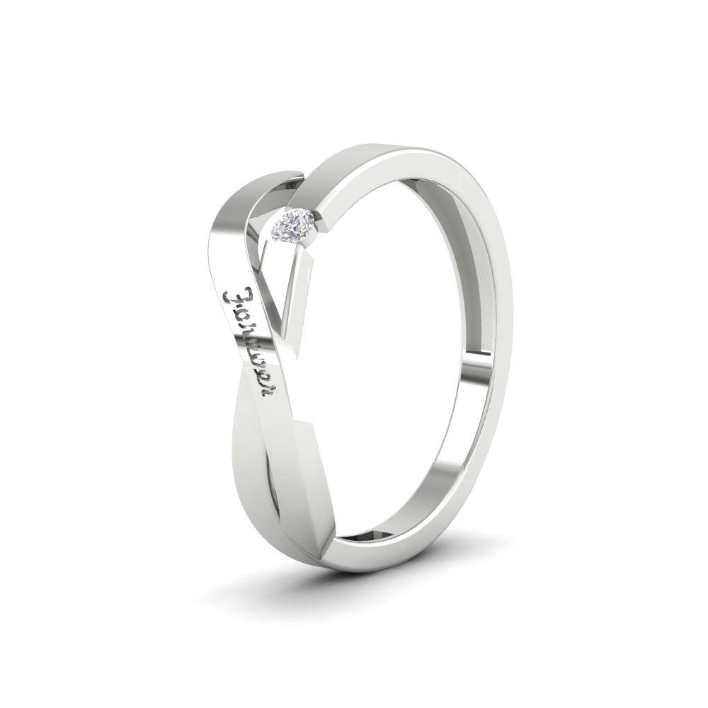 Swirl Love Mens Wedding Ring Fascinating Diamonds